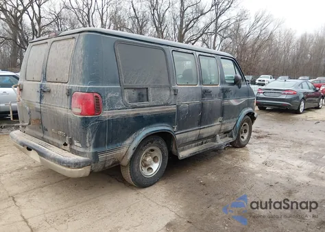 1996 Dodge Ram Van B2500 from USA, damaged, VIN 2B6HB21X8TK147937